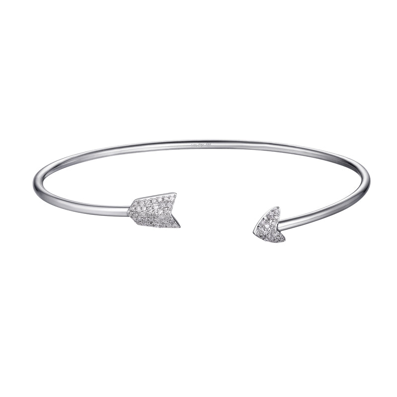 diamond arrow bangle