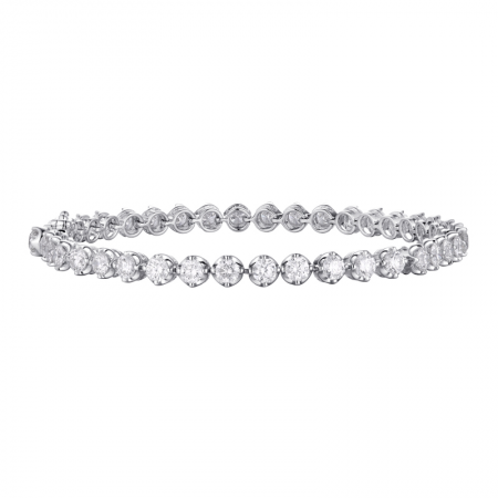 Bezel Tennis Bracelet