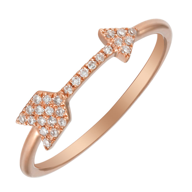 Arrow Diamond Ring