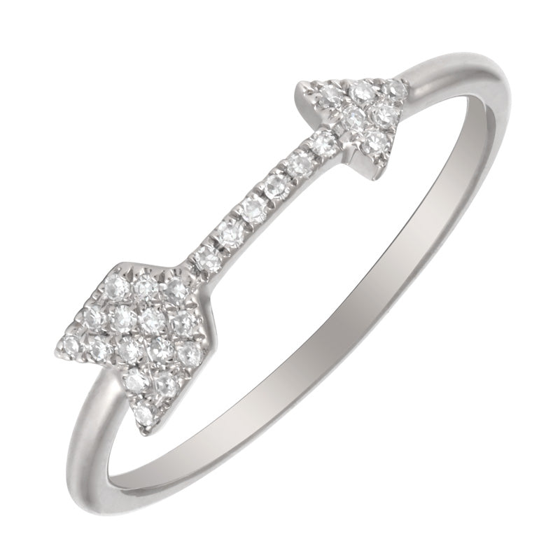 Arrow Diamond Ring