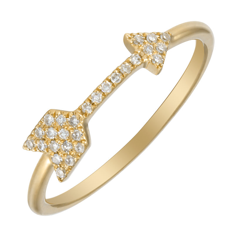 Arrow Diamond Ring