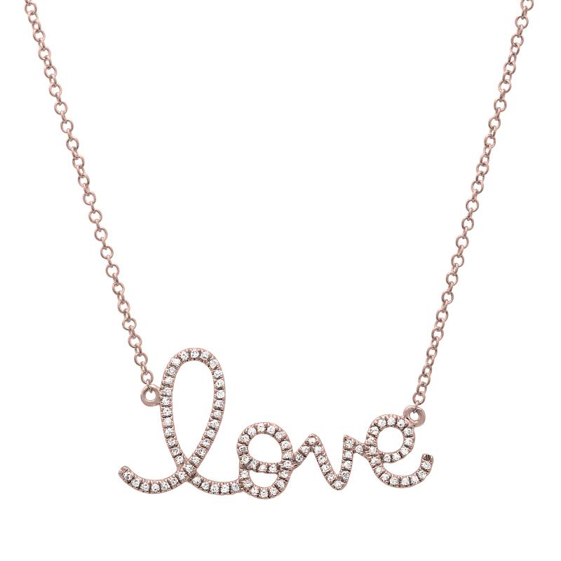 LOVE Diamond Necklaces