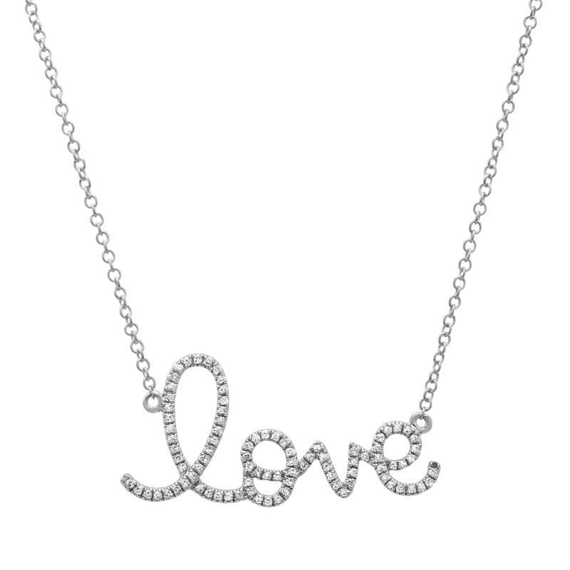 LOVE Diamond Necklaces