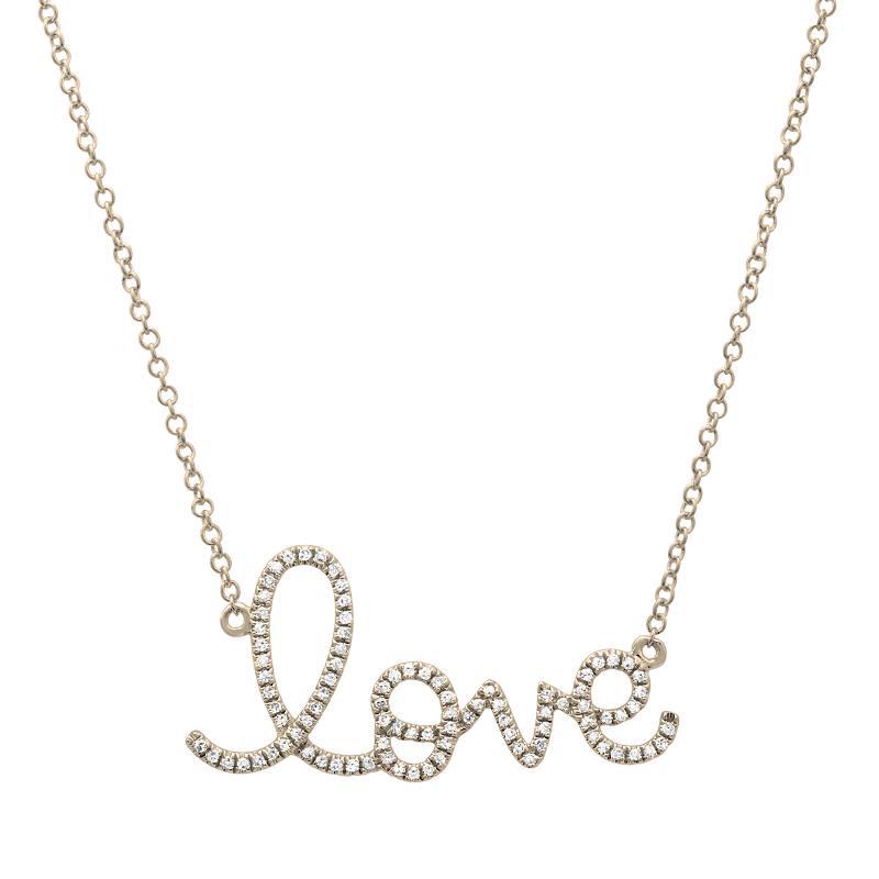 LOVE Diamond Necklaces