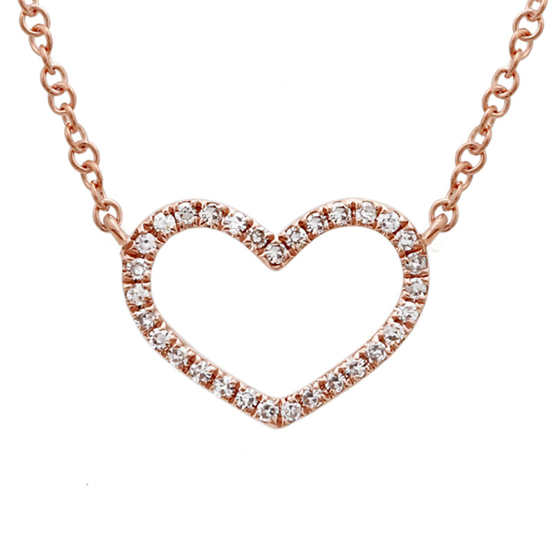 Heart Diamond Necklace