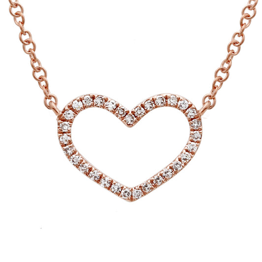 Heart Diamond Necklaces