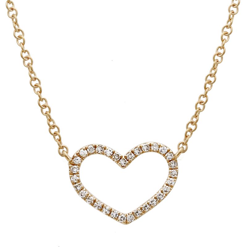 Heart Diamond Necklace