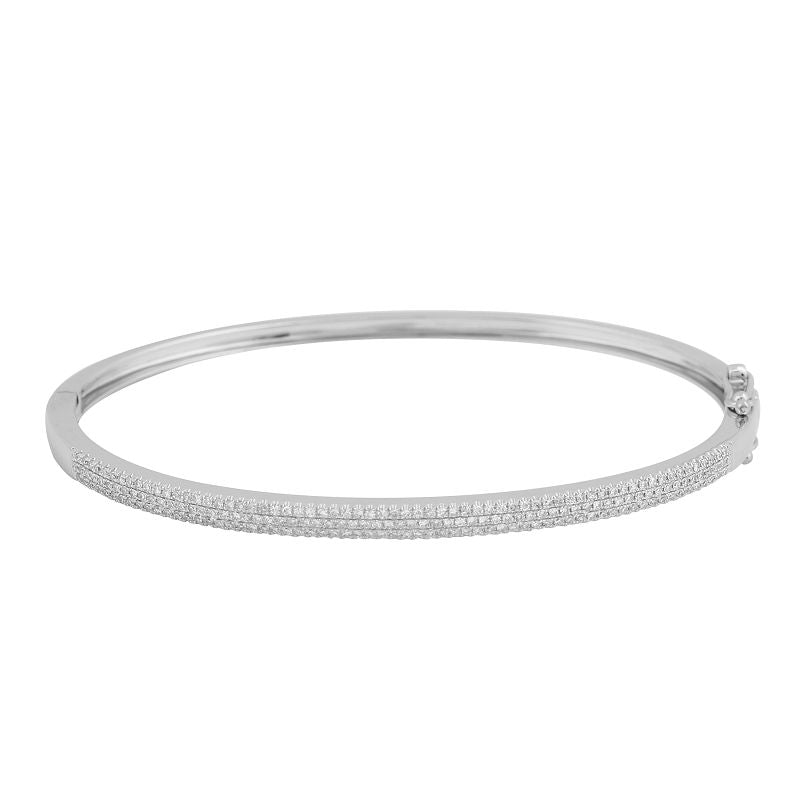 3 Row Bangle Diamond