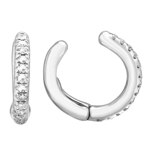 diamond single EAR CUFF