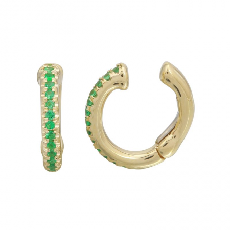 SINGLE PAVE color EAR CUFFS