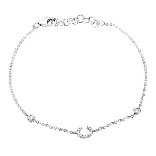 INITIAL -C DIAMOND BRACELET