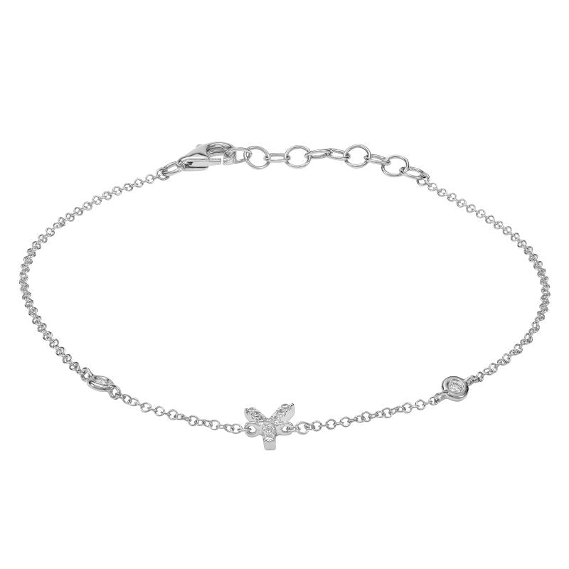 INITIAL -Y DIAMOND BRACELET