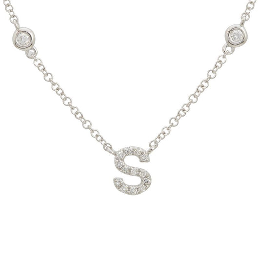 INITIAL – S  DIAMOND necklaces