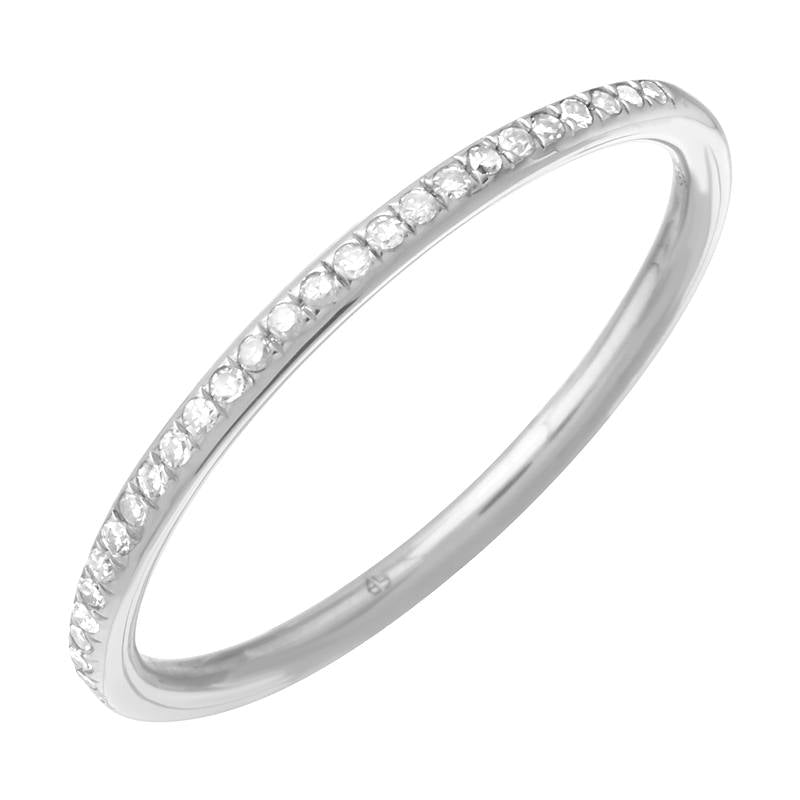 Stack Pave Diamond Ring