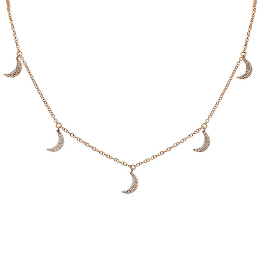 Moon Diamond Choker