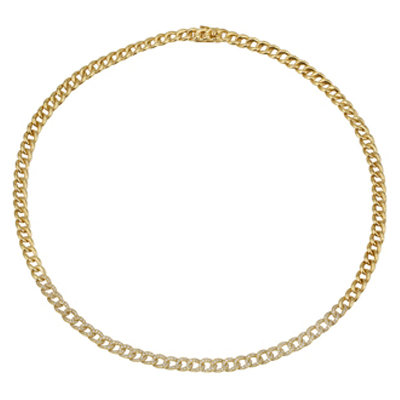 half way essential links choker / necklaces