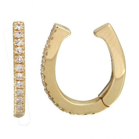 SINGLE PAVE Ear Cuffs