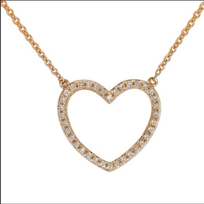 Heart Diamond Necklace